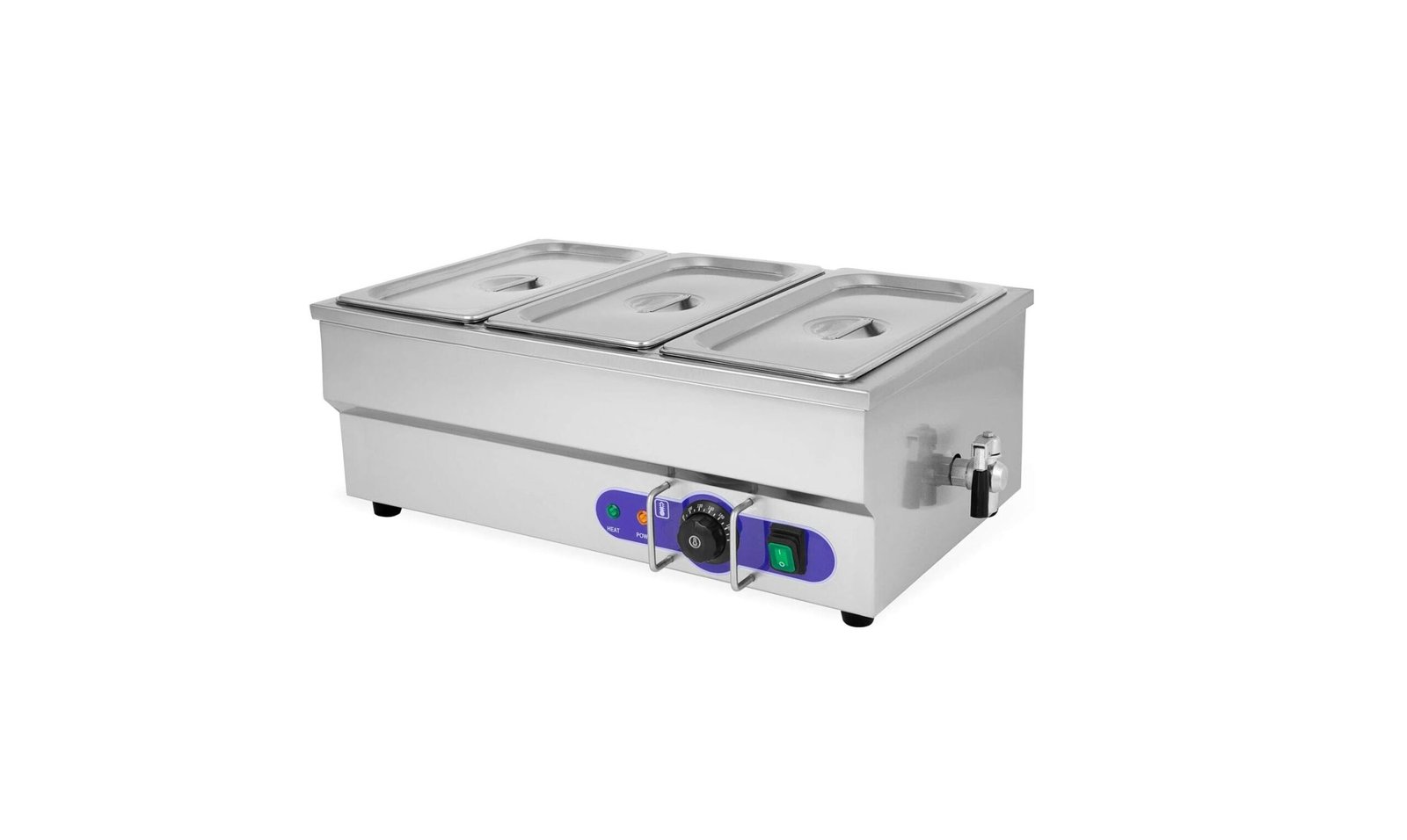 BAIN MARIE ELEC TRIPLE 3 x GN1-3 ROAL Bain-marie électrique triple GN 1/3 Tunisie
