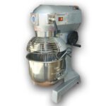 Batteur Mélangeur 20 L Gris avec Couvercle – 1100 W, 220V