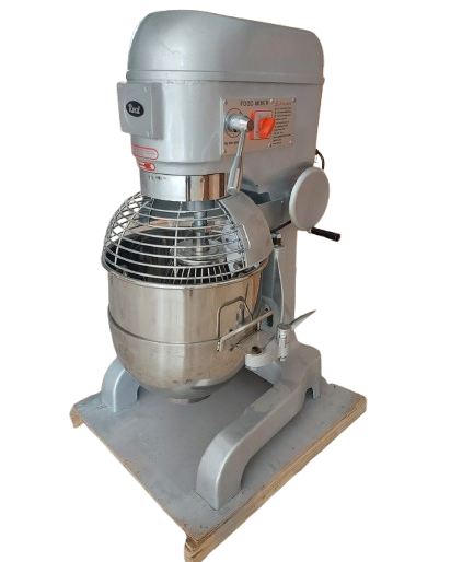 Batteur Mélangeur 40 L Gris avec Couvercle – 2000 W, 220V