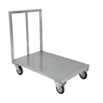 Chariot Plateforme en Inox Professionnel 80 × 60 × 105 cm – Charge 100 kg