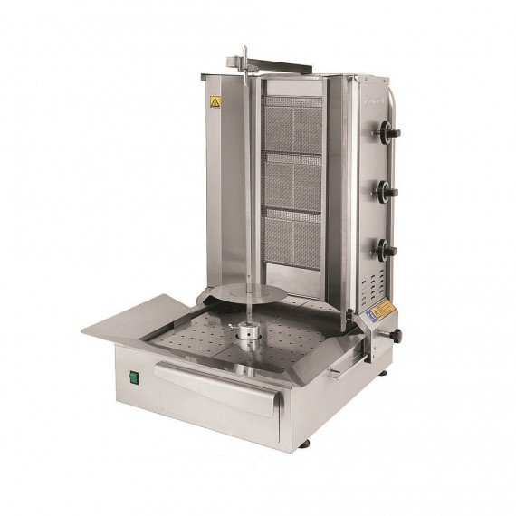 Chawarma 3 Radiants à Gaz – 9,6 kW, Professionnel, Tunisie
