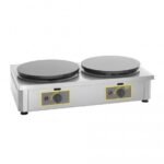 Crêpière Double à Gaz ROLLER GRILL CDG400 – 2 Plaques 400 mm
