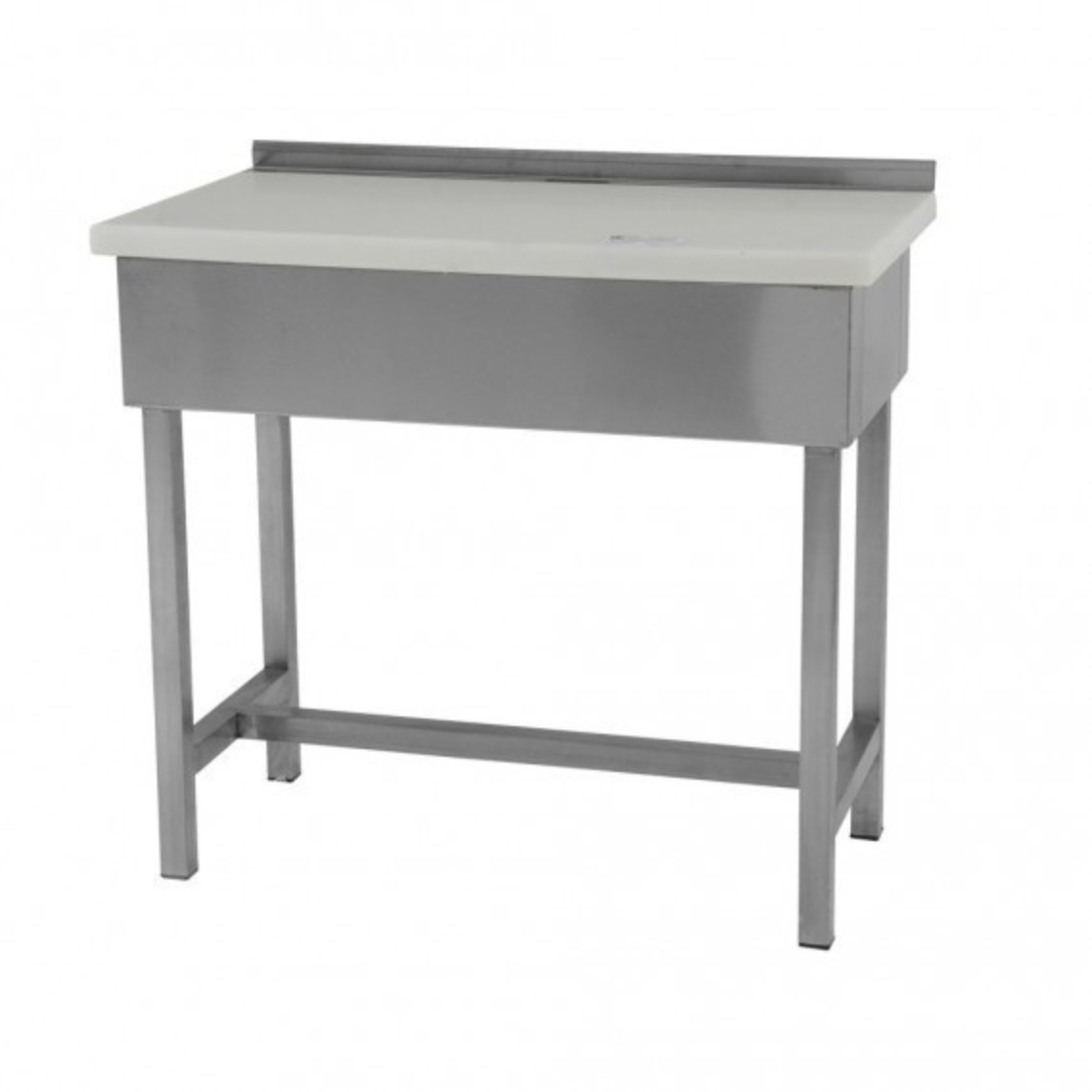 Étal Inox avec Dessus Polyéthylène Ép. 4 cm – 100×50×90 cm Étal Inox avec Dessus Polyéthylène Ép. 4 cm – 100×50×90 cm