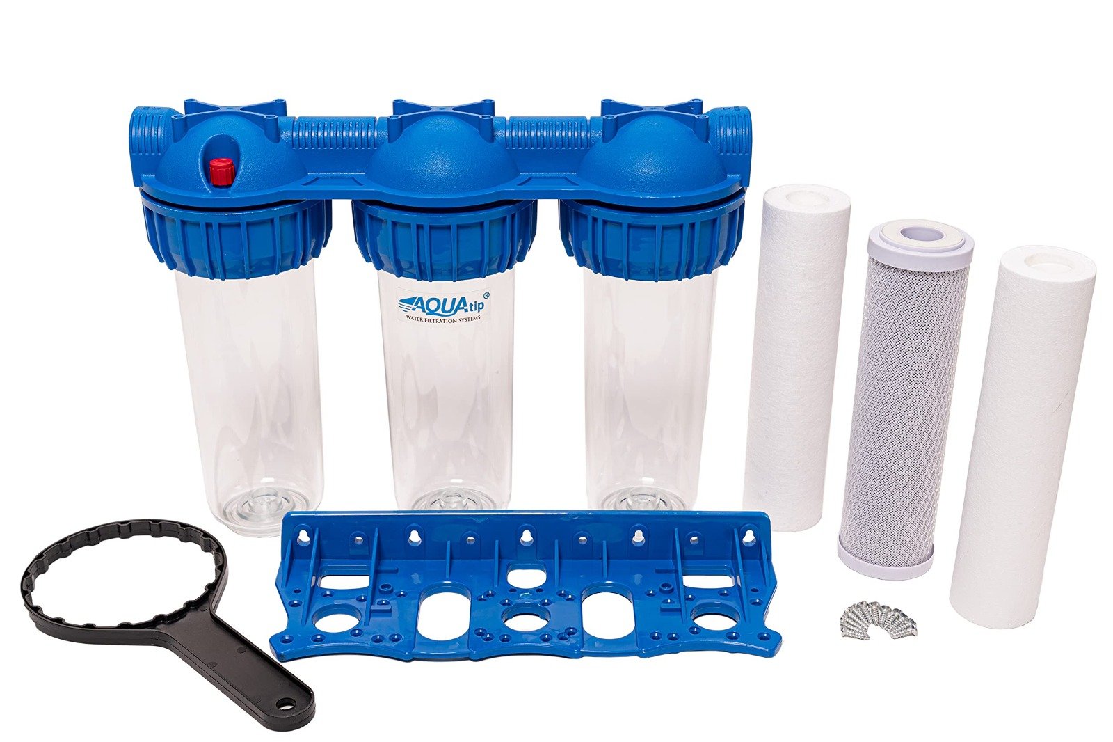 Filtre à Eau Triple Complet AQUATEK – Système de Filtration d’Eau Filtre à Eau Triple Complet AQUATEK – Système de Filtration d’Eau