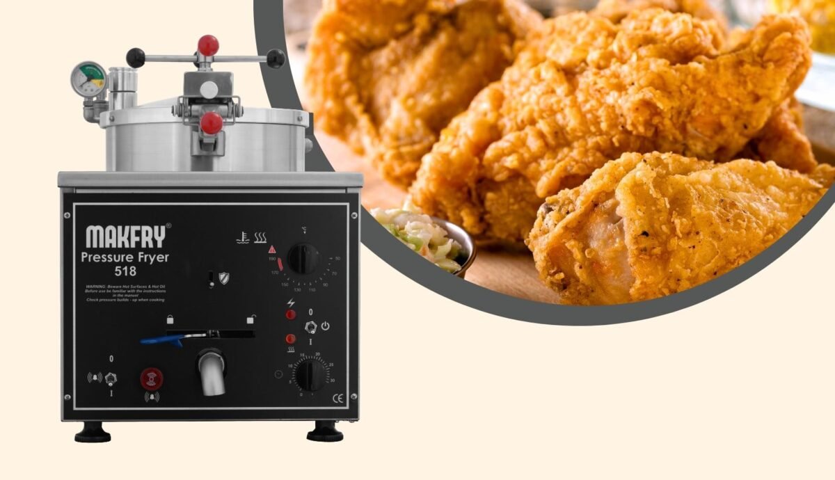FRITEUSE ÉLECTRIQUE À PRESSION MAKFRY 518
