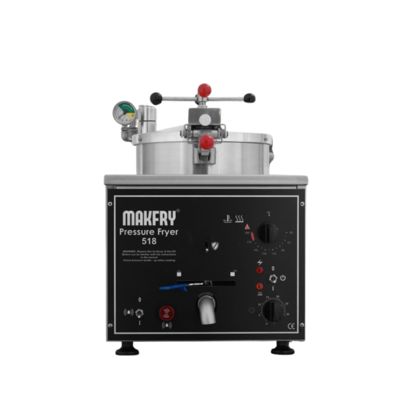 Friteuse à Pression Professionnelle MAKFRY 8L – Mod 518 Électrique