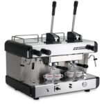 Machine à Café CONTI CC100 PM Noire – Manuelle 2 Groupes Bi-Énergie