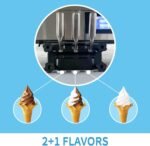 MACHINE ICE CREAM SOFT PROMIX BQL-825T / DIM 54*71*78H - 25-35L/h – Image 5