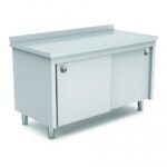 Meuble Neutre Inox 2 Portes Coulissantes – 100/120/140/190×70×90 cm