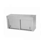 Meuble Neutre Suspendu Inox 2 Portes Coulissantes – 100/120/140/190×40×60 cm