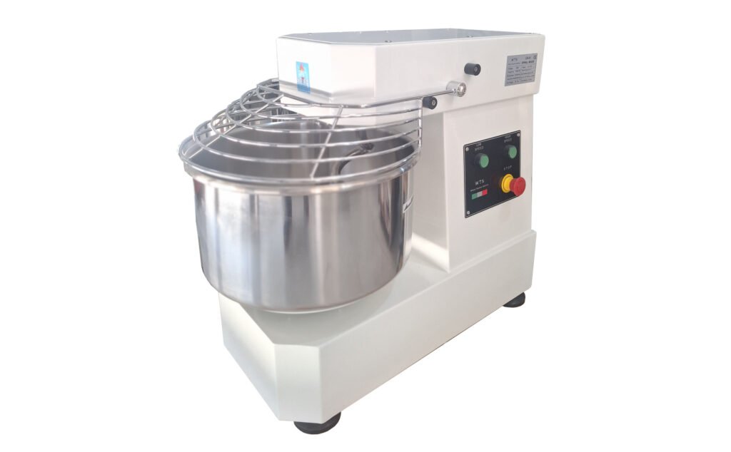 Pétrin spirale 20L blanc 220V – Double vitesse MOD BL-20