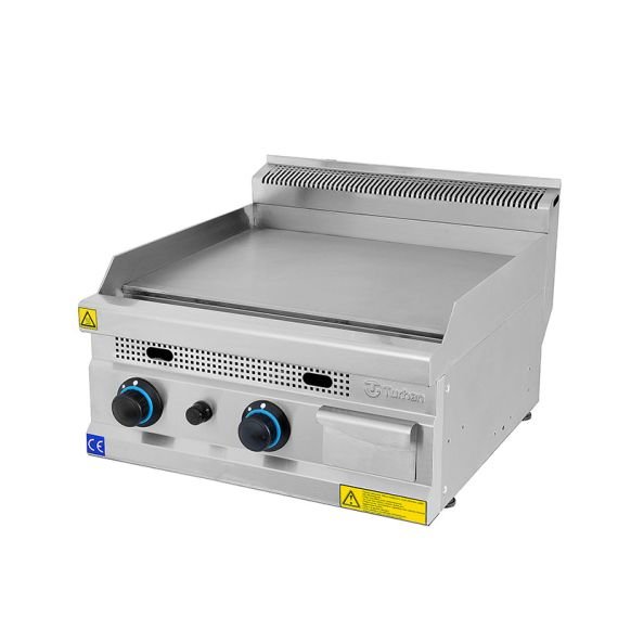 Plaque Grillade à Gaz Lisse Professionnelle – Turhan Celik 6060-IZG