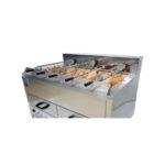 Rôtissoire à Charbon 5 Broches Professionnelle – Charbon de Bois