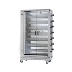 Rôtissoire à Gaz 8 Broches MCM – 48 Poulets Professionnelle