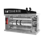 Rôtissoire à Gaz Inox 2 Broches – Le Coq