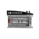 Rôtissoire à Gaz Inox 2 Broches – Le Coq