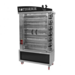 Rôtissoire à Gaz Inox 6 Broches – Le Coq