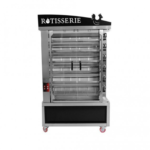 Rôtissoire à Gaz Inox 6 Broches – Le Coq