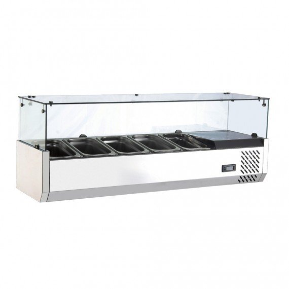 Vitrine Réfrigérée 5 Bacs ROTOR RT 1200 L