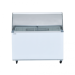 Vitrine à Glace 7 Bac - Blanc 2