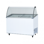 Vitrine à Glace 7 Bac - Blanc 4