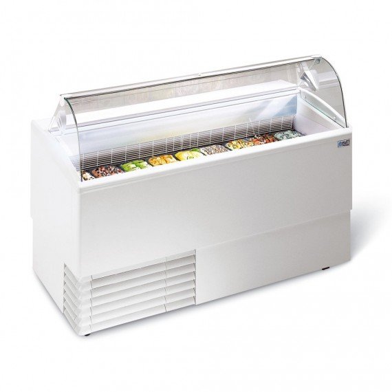 Vitrine à Glace Bombée ISA ISETTA 9 – Capacité 9 Bacs