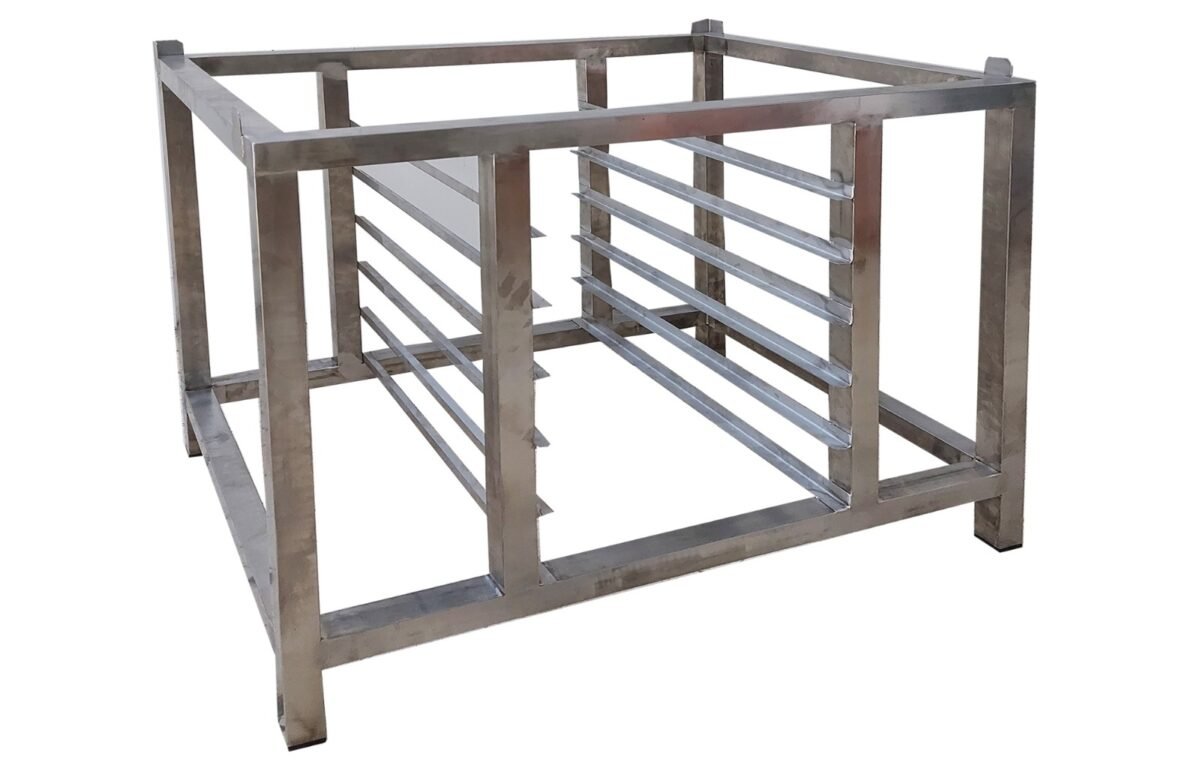 Socle pour Four à Pizza Mobile 105x75x100 cm – Chariot Cuisine Professionnelle | Tunisie 3