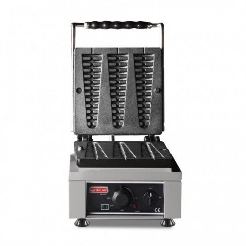 Gaufrier Épi Simple Professionnel SGS 2,2KW – Idéal Snack et Restauration