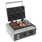 Machine à Donuts Professionnelle 6 Trous Double Face 1550W – Électrique Snack