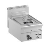Friteuse Professionnelle Gaz MBM GF46 8 Litres – 1 Panier avec Zone Froide