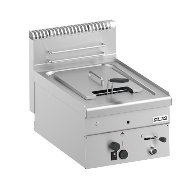 Friteuse Professionnelle Gaz MBM GF46 8 Litres – 1 Panier avec Zone Froide