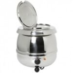 Chauffe Soupe Inox 10L Électrique 220V – Bain-Marie Professionnel