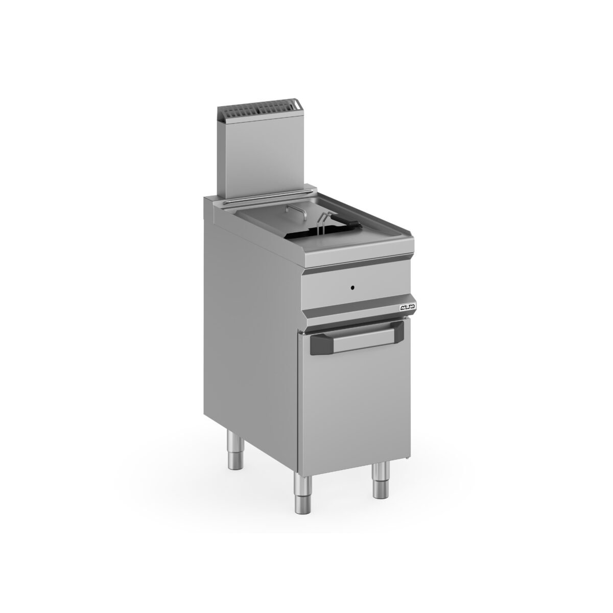 Friteuse Professionnelle MBM MFRG74A – Gaz sur Coffre 14L Inox 1 Panier