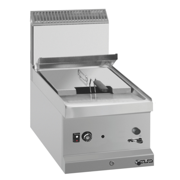 Friteuse Professionnelle MBM MG7GF477TS – Gaz Top 9L 1 Panier Inox